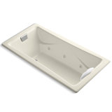 Tea-for-Two 72" x 36" Whirlpool Bathtub