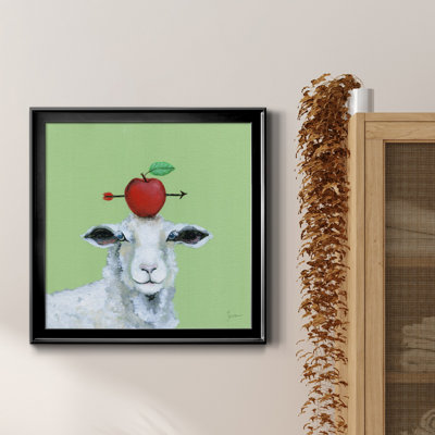 Playful Nature 3 - Peinture sur toile encadrée
