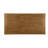 Isaac Transitional Medium Oak Wood Dining Table Seats 6