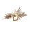 Gilded Spray Napkin Ring