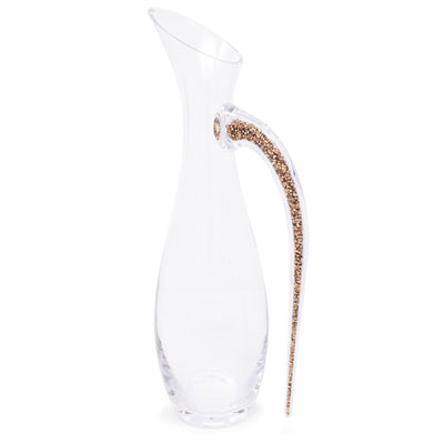 Sparkles Home | Vetrina Crystal Decanter | Rhinestone Handle | Elegant Wine Serving