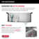 Delta Marca™ Drop-In Undermount Stainless Steel Single Bowl Kitchen Sink with Accessories