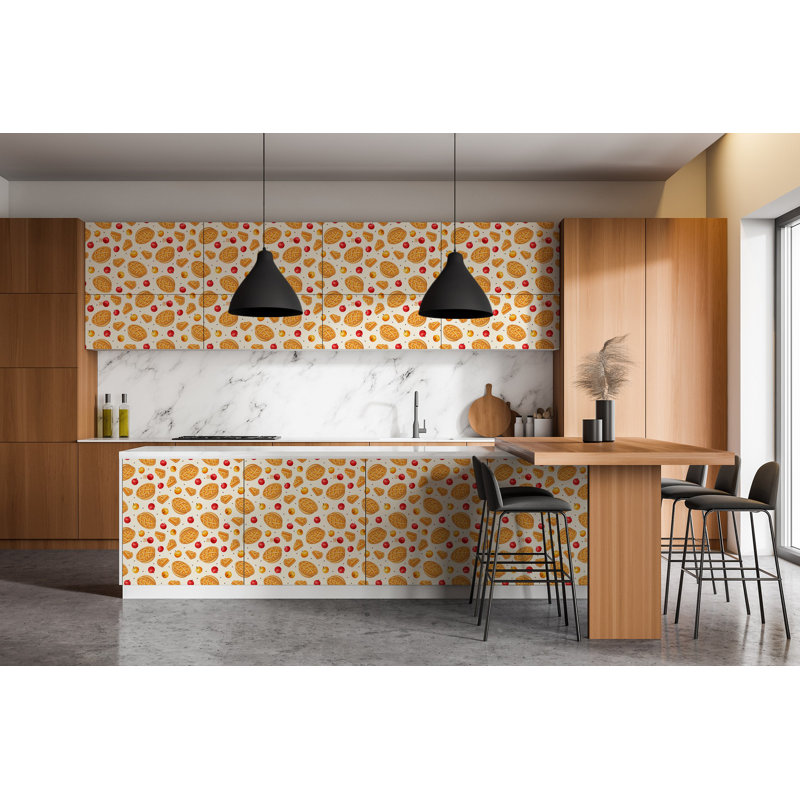 Chesmore 100 cm x 50 cm Matte Peel & Stick Wallpaper Roll