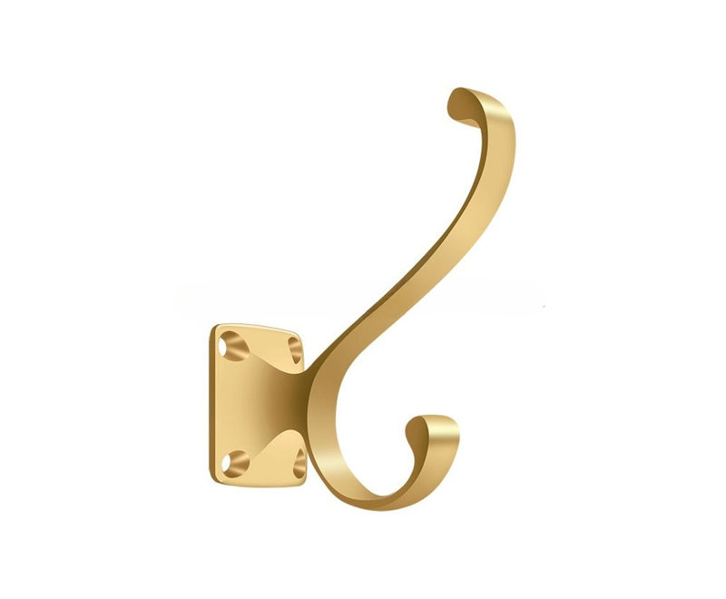 Wall Hook, PVD Polished Brass