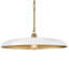 Grand lustre en forme de soucoupe 24 po Hinkley Sadie-116828735-128261229
