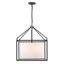 Lustre rectangulaire à 5 lumières Hodder