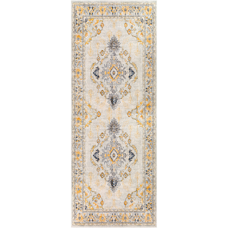 Oriental Vintage Yellow/Beige, Runner 80 x 220cm