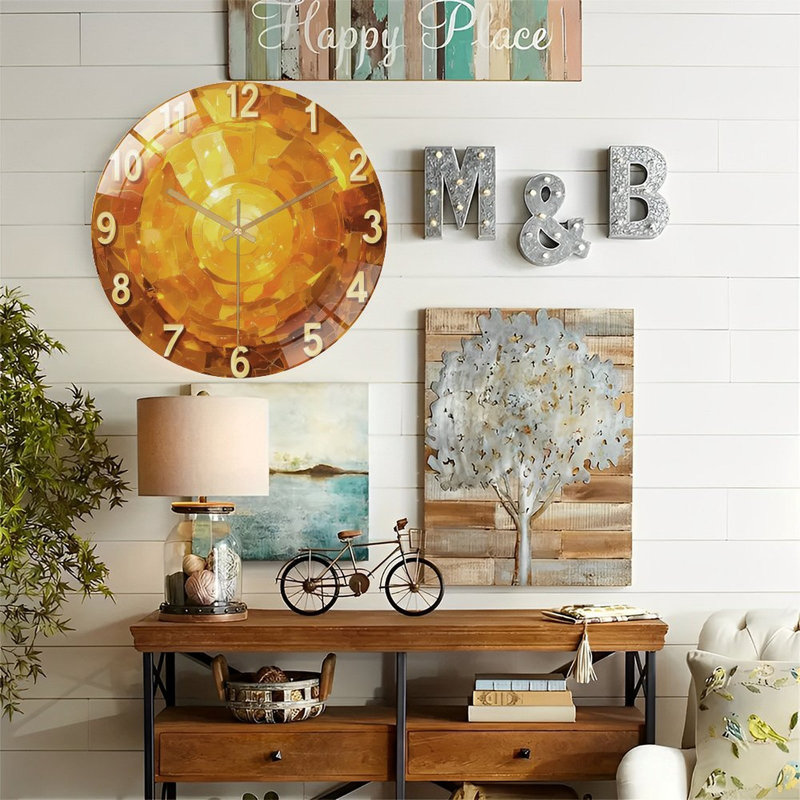 Horloge murale 12 po