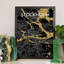 Stockholm City Map - No Frame Print-166339746
