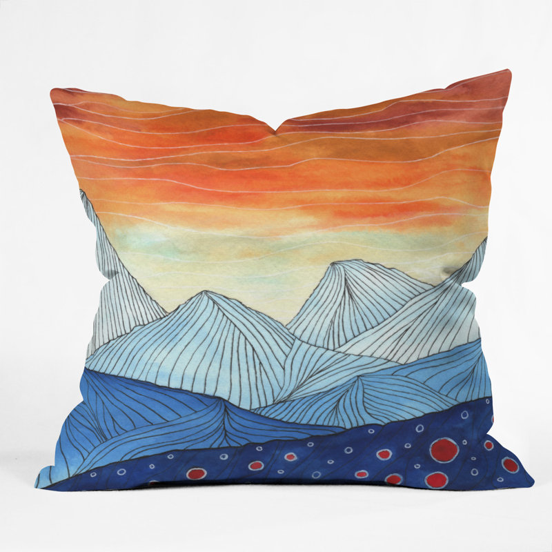 Coussin décoratif intérieur / extérieur Viviana Gonzalez, 18 po x 18 po