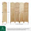 Paravent pliant en bois massif - Paravent-129130210-129130208