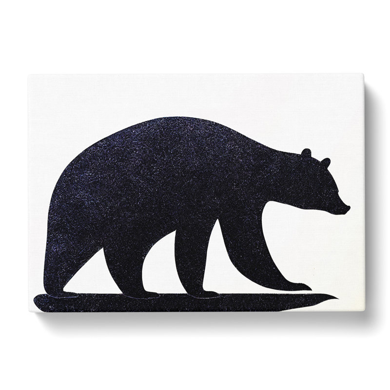 Astonishing Bear - Wrapped Canvas, 50cm H x 76cm W x 3cm D