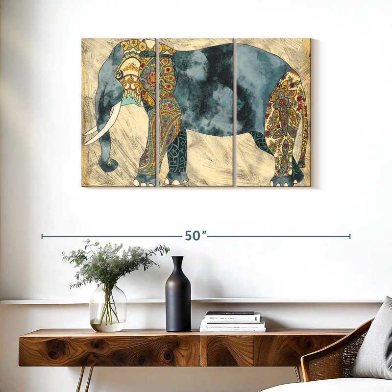 Brampt Royal Elephant, 24" H x 38" W