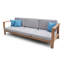 Outdoor 4 - Piece Teak Conversation Set