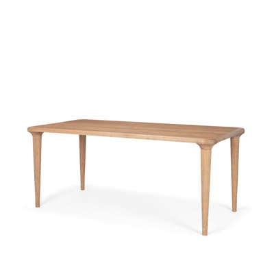 Table rectangulaire en chêne 72 po x l 36 po x H 30 po Jovannie