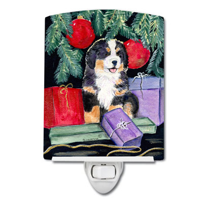 Bernese Mountain Dog Ceramic Night Light