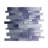 Foil Random Sized Interlocking Glass Mosaic Tile-50926316