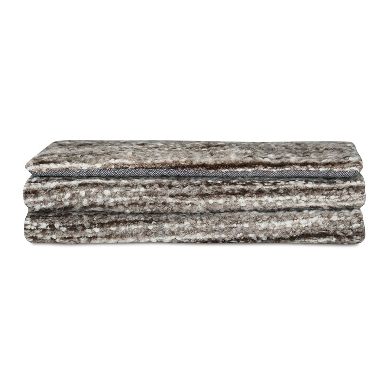 River Wool Bed Scarf, 25" H x 90" W