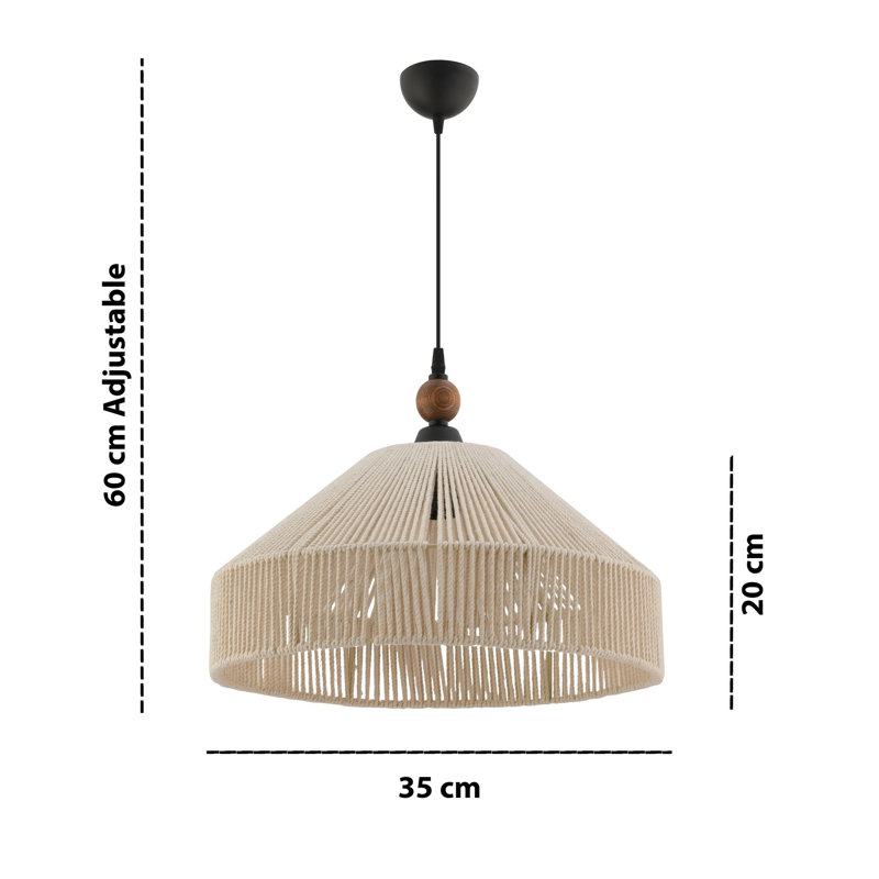 Chandelier, Ecru