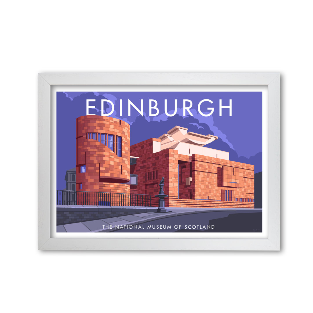 Edinburgh National Museum Of Scotland by Stephen Millership - Print