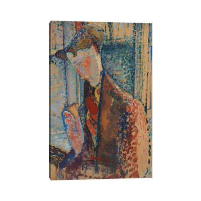 Reverie, 1914 by Amedeo Modigliani - Wrapped Canvas Painting