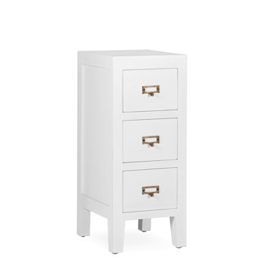 30cm W Solid Wood Bedside Table