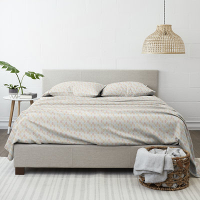 Home Fall Foliage Pattern Microfiber Sheet Set