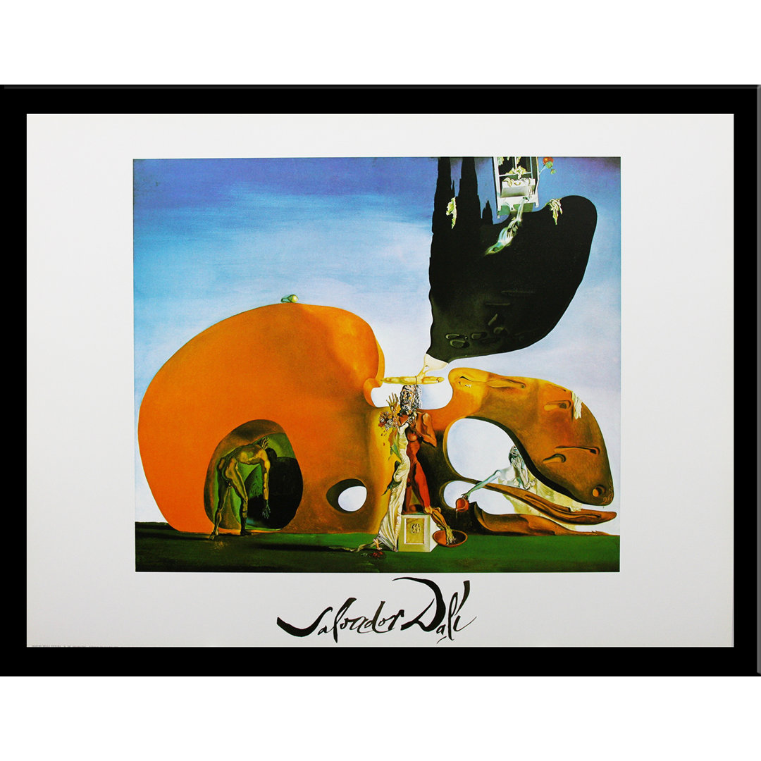 Museum Masters 'La Nascita Dei Desideri Liquidi, 1932' by Salvador Dali Framed Painting Print, 24x32 Inch Vault W Artwork