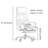 Manual Adjustment Recliner Ergonomic Office Chair-106203409