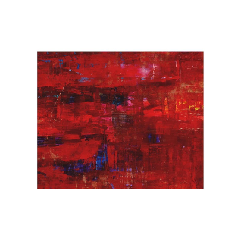 Richter Scale Painting by Chelsea Art Studio, 50" H x 60" W, Image Knife Gel