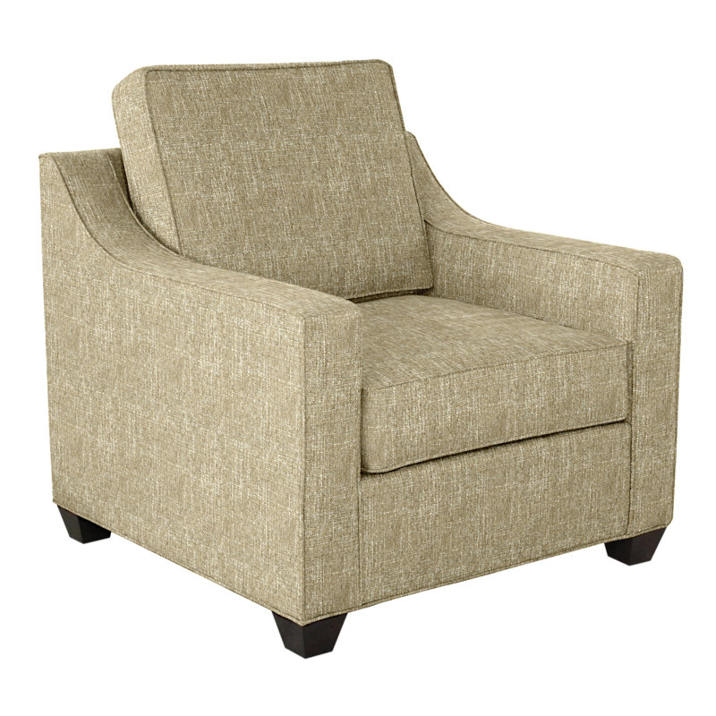 Fauteuil large de 34 po Clark, Cafelle, Connelly Wren