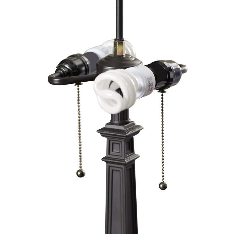 Lampe de table 22,4 "grise Charlotte