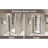 Matte Black Aluminum Half Frame 34"X 72" Pivot Shower Door With Film And Adaptable Swinging Setup Layout