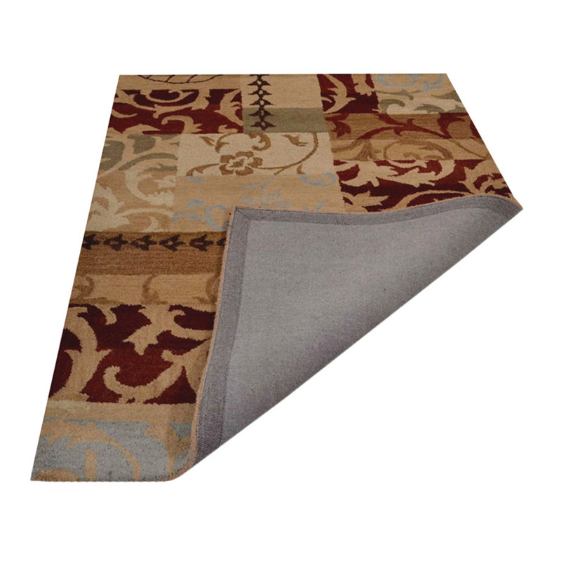 Tapis écologiques en laine touffetée à la main Calliegh, Rectangle de 5 pi x 8 pi
