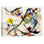 «Blue Segment» par Wassily Kandinsky, art mural sur toile-2092457801