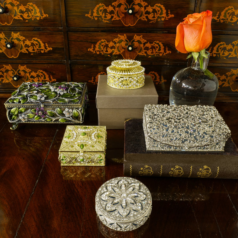 Sophie Pewter Decorative Box