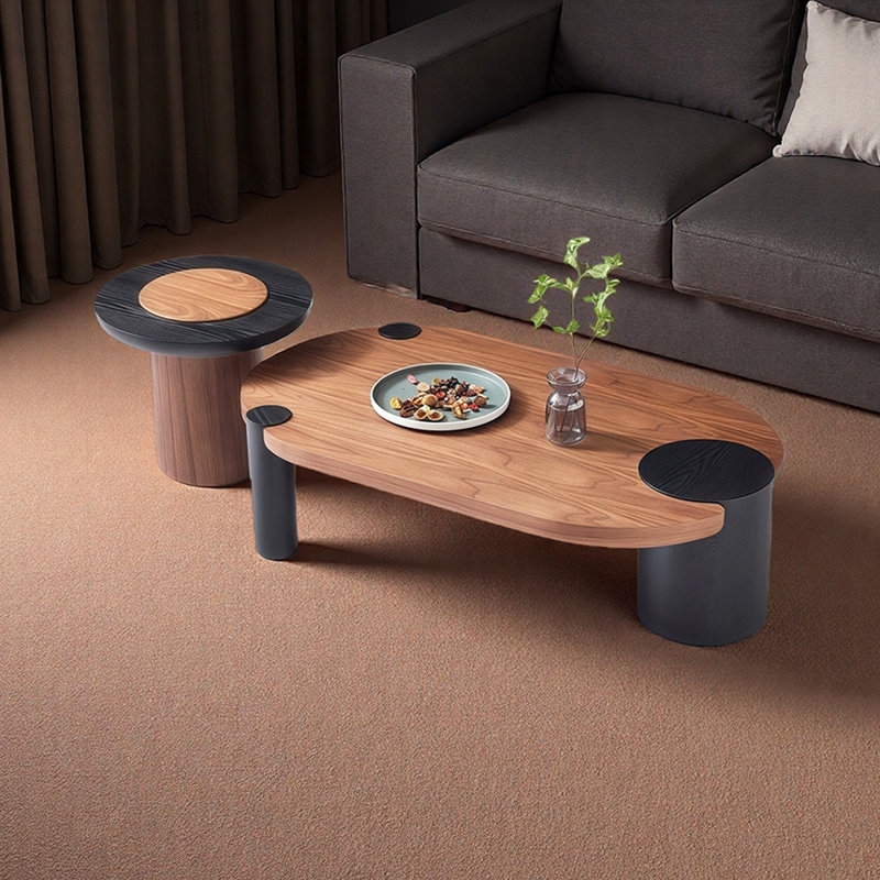 Ensemble de tables basses Wooden Simplicity