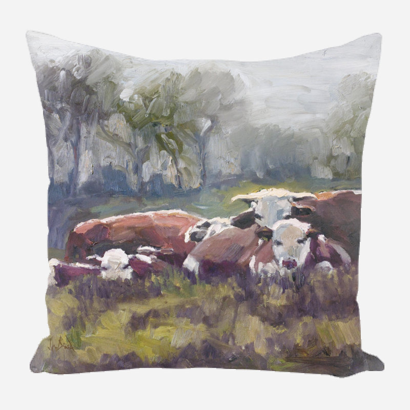 Linen Square Pillow Cover & Insert, 17" x 17"