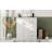Bathroom Vanity With Ceramic Sink, 3 Drawers And Soft Closing Doors-447463696
