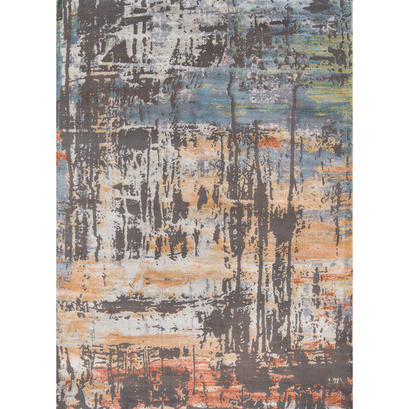 Thrapst Abstract Indoor Rug, Rectangle 3'11" x 5'7"