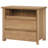 Nordic Style Nightstand With Light Oak Finish 3-Drawer Layout Multi-Functional Storage For Bedroom