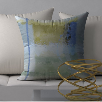 Abstract Throw Pillow