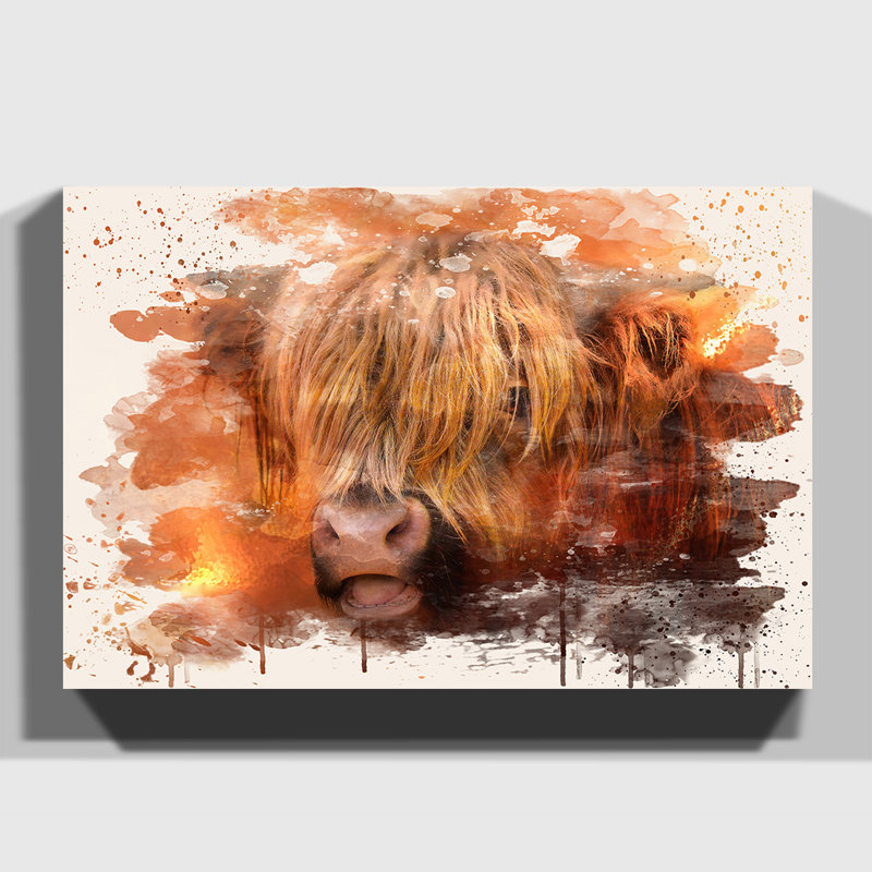 Wrapped Canvas Painting, 35cm H x 50cm W