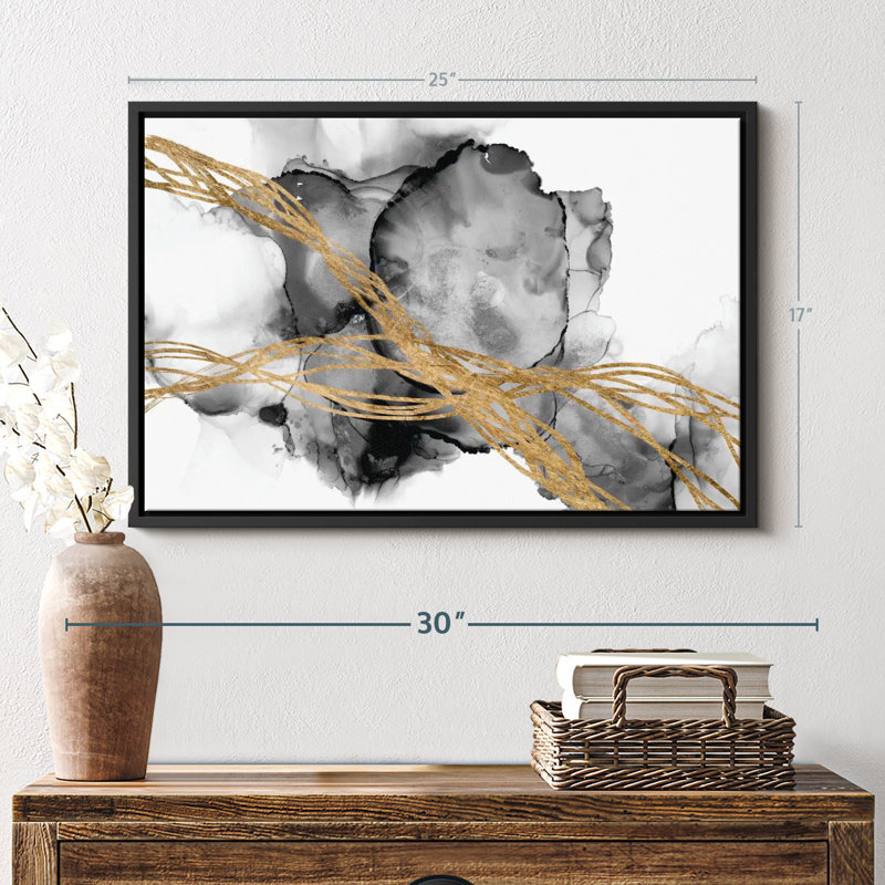 Matrix Undulation I Canvas Print, 17" H x 25" W