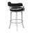 Kellum Swivel Counter and Bar Height Barstool with Arms in Faux Leather Upholstery and Metal Legs-90763181-90850234-100511647