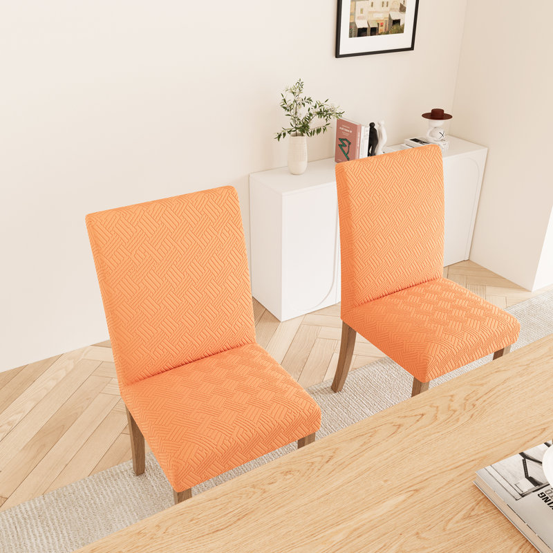 Housse pour chaise de salle à manger en polyester