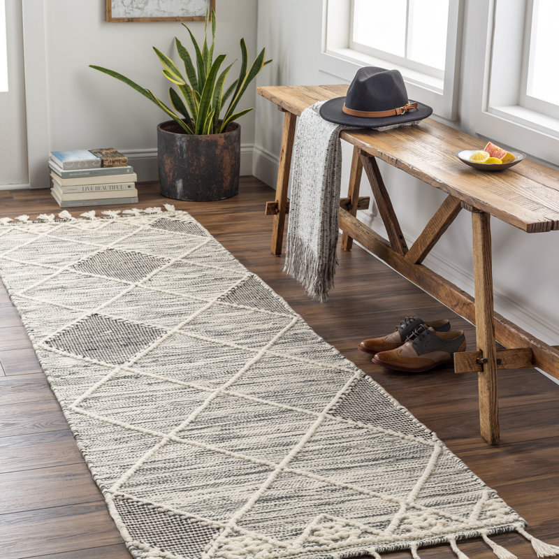 Wool Indoor Rug, Rectangle 8'10" x 12'