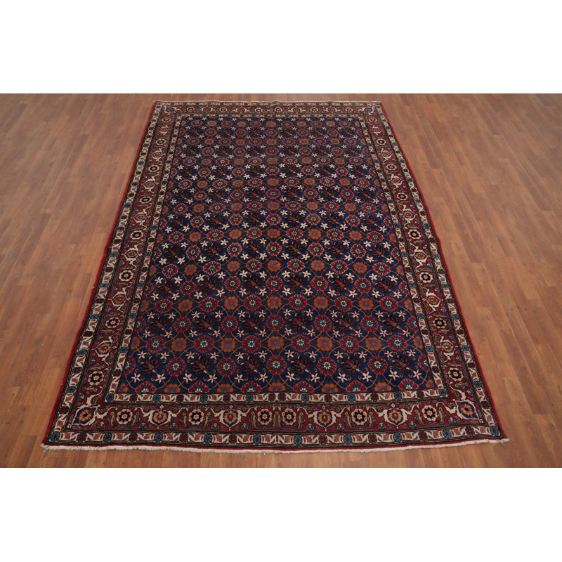 Tapis traditionnel à teinture végétale 7 x 10