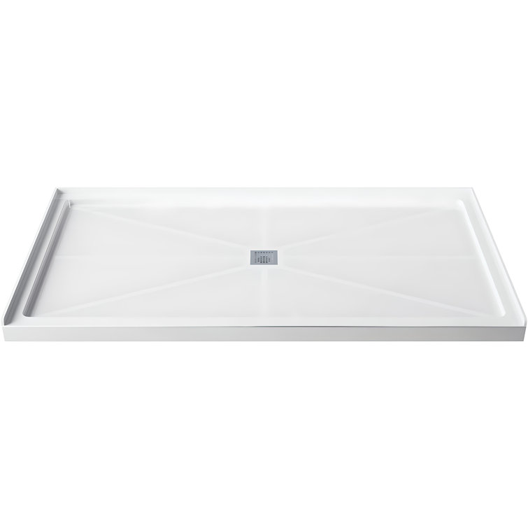 60" W X 32" D Single Threshold Shower Base