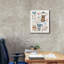 «Red Coffee Barrel I V2 Gingham» par Courtney Prahl, art mural sur toile-972044712